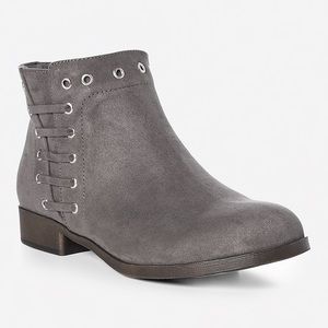 Justice Grommet Ankle Bootie